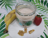 Foto del paso 1 de la receta: Yogur bebido con frutas naturales,....🍌🍓
