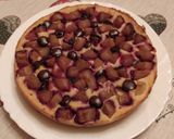 Kókuszlisztes szilvás pite csoki cseppekkel #gluténmentes #tejmentes #cukormentes recept fázis 9 fotója