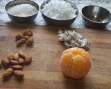 A picture of step 1 of Orange 🍊 sabudana kheer.