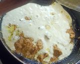 A picture of step 6 of Mutton Afghani.