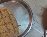 A picture of step 4 of Till chikki.