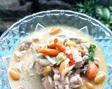 Foto langkah ke 4 dari resep Sayur Lodeh Kulit Mlinjo.