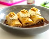 A picture of step 5 of Crêpes of Gundel.