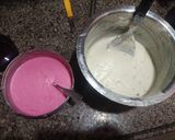 A picture of step 3 of Rose Vanilla marble Cake.