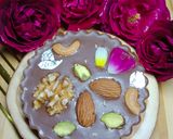 A picture of step 5 of Nutty Chocolate love.