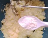 A picture of step 2 of Corn with smashed potatoes.
