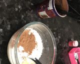 A picture of step 2 of Red velvet Cake.