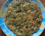 A picture of step 2 of Spring onion & Methi masala paratha.