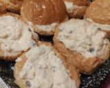 Túróval töltött zsemle recept fázis 4 fotója