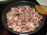 Pasta con queso azul