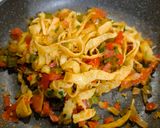 عکس مرحله 9 از دستور اسپاگتی تخم مرغ (Egg spaghetti)