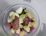 Foto langkah ke 2 dari resep Sambal Terong Lombok ijo.
