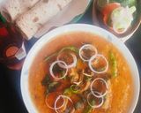 A picture of step 11 of Daal Gosht.