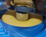 Foto langkah ke 4 dari resep Donat Jumbo Ubi dan Labu Kuning.
