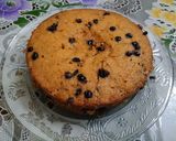 A picture of step 8 of Eggless Vanilla Chocochips Cake 🍰.