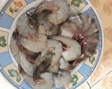 Foto langkah ke 2 dari resep Udang saos padang.