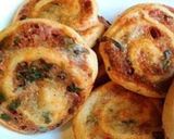 A picture of step 8 of Pin wheel kebab.