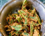 A picture of step 3 of Crispy Bhindi (Ladyfinger) Fry.