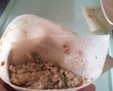 A picture of step 5 of Chicken cheese samose.