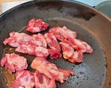 A picture of step 2 of Stone Pot Hot Pot (with XO Sauce).