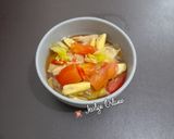 Foto langkah ke 7 dari resep Sayur Asem Pokcoy Kembang Tahu by : Jesslyn Orlane.