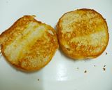 A picture of step 2 of Simple vegetarian home made burger.