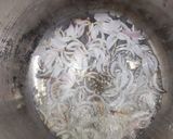 A picture of step 4 of Karele chane ki daal.