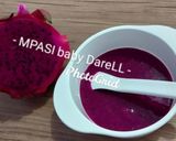 Foto langkah ke 3 dari resep MPASI Pure buah Naga Ungu baby 6 bln.