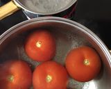 Foto del paso 2 de la receta: Salmorejo con un toque manchego