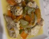 Foto del paso 7 de la receta: Pollo con verduras al vino blanco