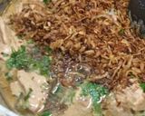 A picture of step 4 of Hyderabadi Mutton Zafrani Dum Biryani.