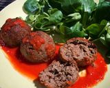 Foto del paso 8 de la receta: Albóndigas de berenjena con salsa de piquillo - Mambo Cecotec