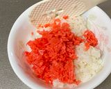 A picture of step 1 of Japanese Flag 🇯🇵 Roll Sushi.