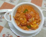A picture of step 12 of Kadhai Paneer.