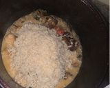 A picture of step 8 of Coconut rice.