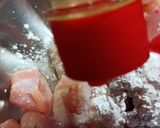 A picture of step 3 of Chicken dry chilli.