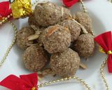 A picture of step 3 of Healthy flakes seed ladoo.