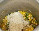 A picture of step 3 of Sweet corn Pulao.