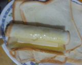 Foto langkah ke 5 dari resep Roti Tawar gulung sosis keju.