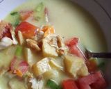 Foto langkah ke 5 dari resep Soto betawi ayam kuah susu santan.