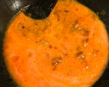 A picture of step 5 of Lentil Oats Porridge with Tomatoes and Prawns.