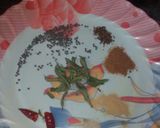 A picture of step 6 of Amchur methi okra with pasta chisel kheer.