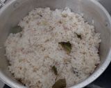 Foto langkah ke 6 dari resep Nasi bakar teri petai.