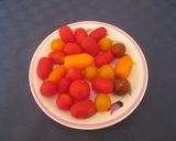 A picture of step 1 of Savory Cherry Tomato Tart.