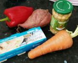 Foto del paso 1 de la receta: Ensalada de garbanzos con atún