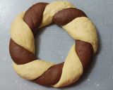 Foto del paso 12 de la receta: 🍥Rosca de Pascua bicolor 🍥 Esponjosa y tierna
