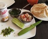 A picture of step 2 of Masala khichiya.