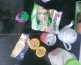 Hình bước làm 1 của món Trà sữa