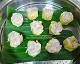 รูปขั้นตอนการทำที่ 4 ของ ขนมจีบหมู