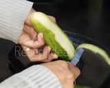Foto langkah ke 2 dari resep Es Jeruk Timun Serut.